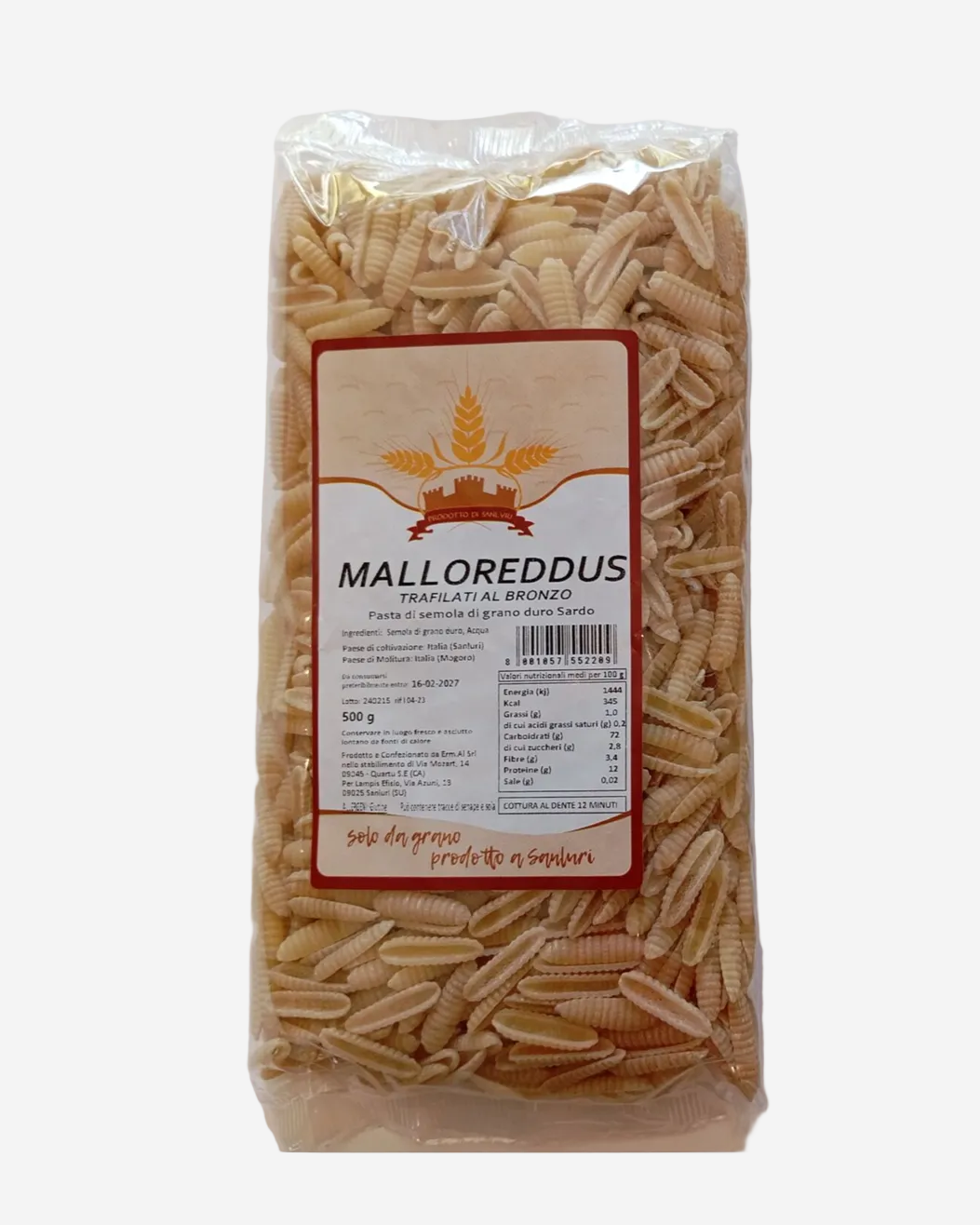 Floris Paolo - Malloreddus